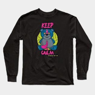 Keep Calm Teddy Long Sleeve T-Shirt